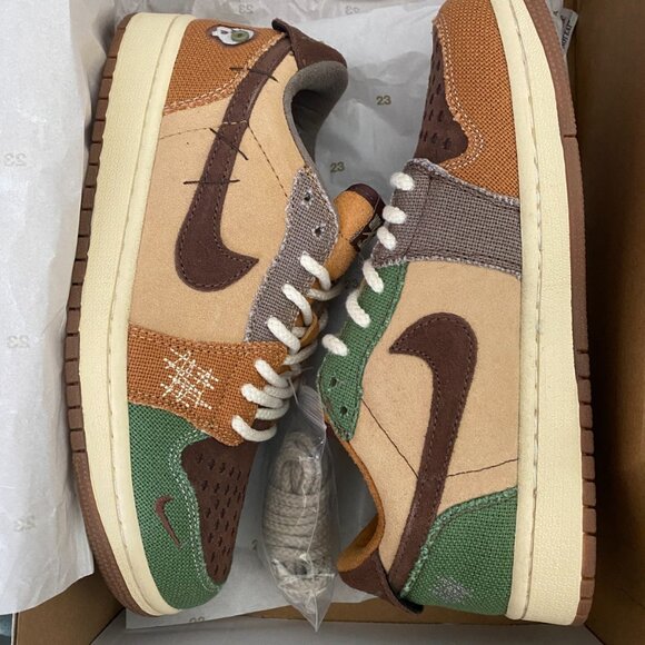 Nike Air Jordan 1 Retro OG x Zion Williamson Low “Voodoo" Size 7 - Picture 1 of 10